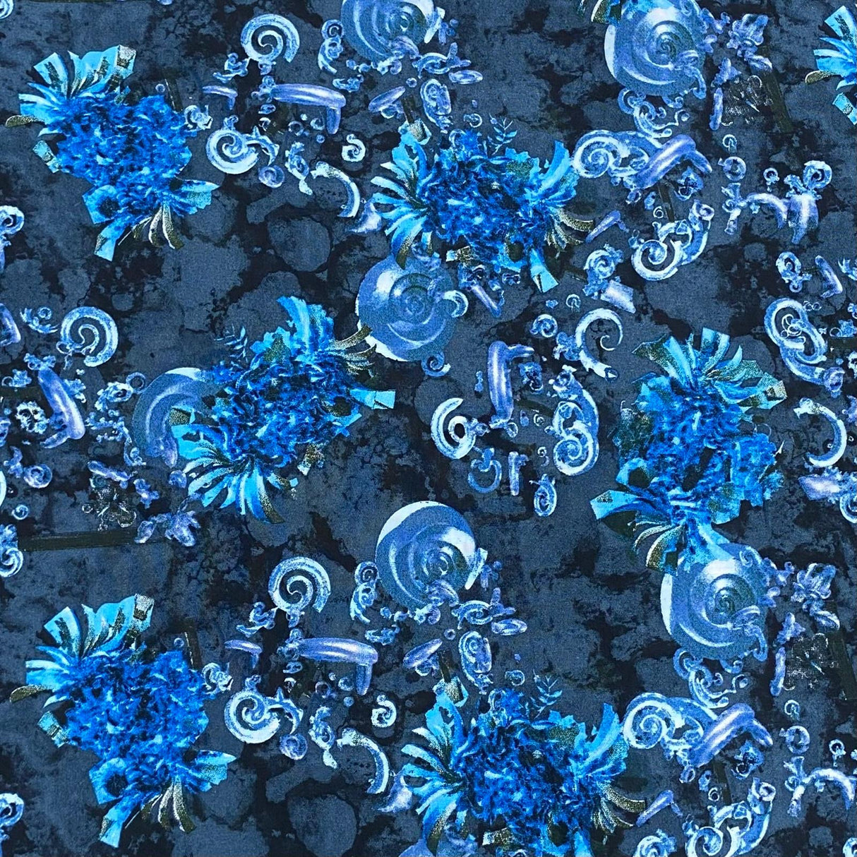 3 Metres, Printed Summer Dressmaking Viscose Fabric - 55" Wide (Viscose 26)