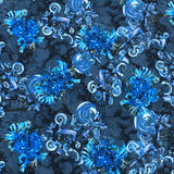 3 Metres, Printed Summer Dressmaking Viscose Fabric - 55" Wide (Viscose 26)