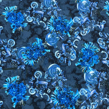 3 Metres, Printed Summer Dressmaking Viscose Fabric - 55" Wide (Viscose 26)