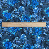 3 Metres, Printed Summer Dressmaking Viscose Fabric - 55" Wide (Viscose 26)