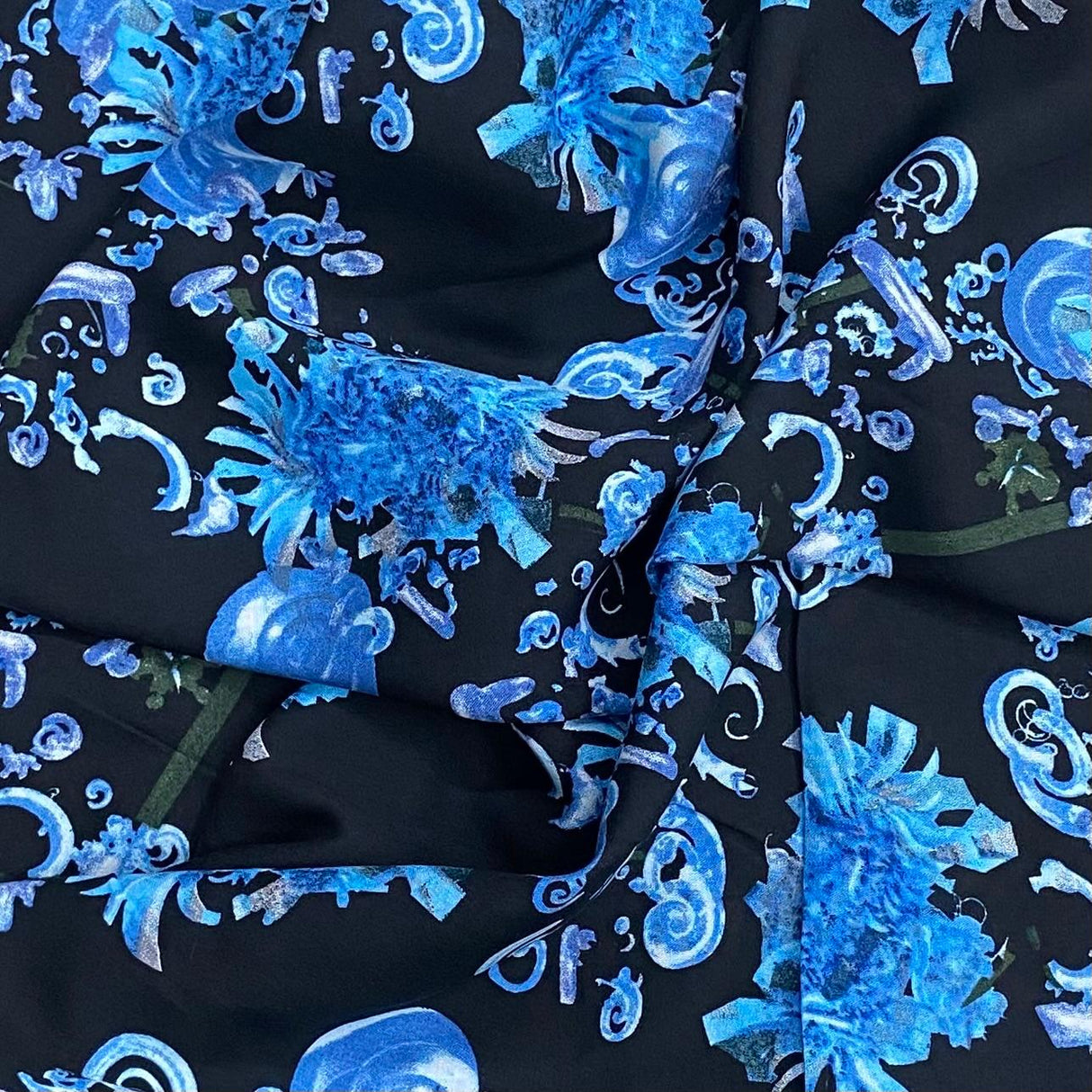 3 Metres, Printed Summer Dressmaking Viscose Fabric - 55" Wide (Viscose 30)