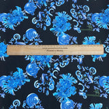 3 Metres, Printed Summer Dressmaking Viscose Fabric - 55" Wide (Viscose 30)