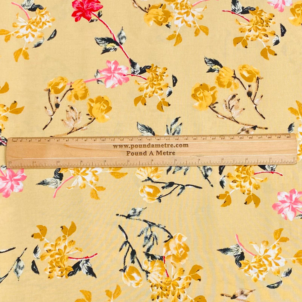3 Metres, Printed Summer Dressmaking Viscose Fabric - 55" Wide (Viscose 28)