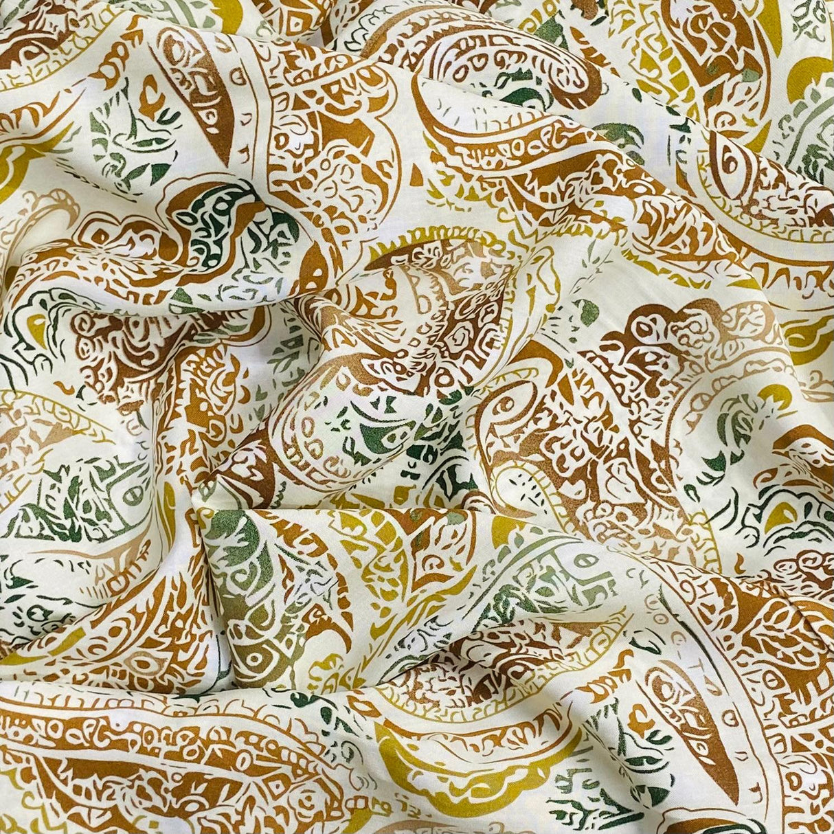 3 Metres, Printed Summer Dressmaking Viscose Fabric - 55" Wide (Viscose 24)