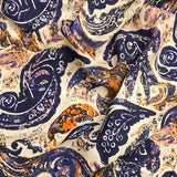 3 Metres, Printed Summer Dressmaking Viscose Fabric - 55" Wide (Viscose 40)