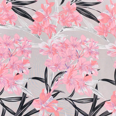 3 Metres, Printed Summer Dressmaking Viscose Fabric - 55" Wide (Viscose 37)