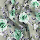 3 Metres, Printed Summer Dressmaking Viscose Fabric - 55" Wide (Viscose 35)