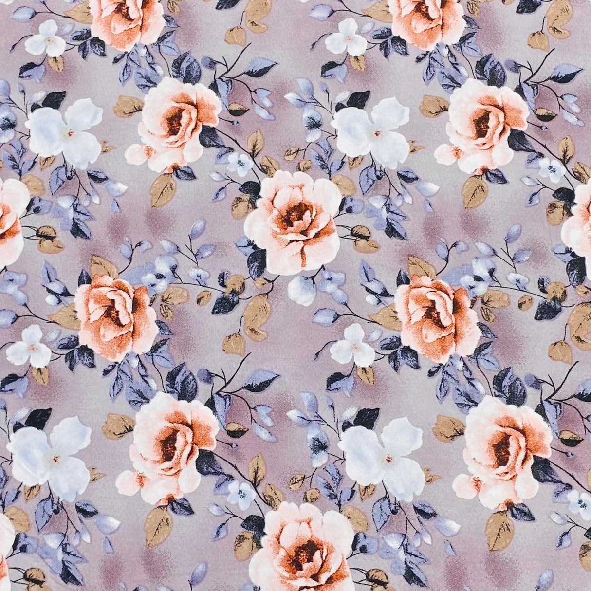 3 Metres, Printed Summer Dressmaking Viscose Fabric - 55" Wide (Viscose 46)