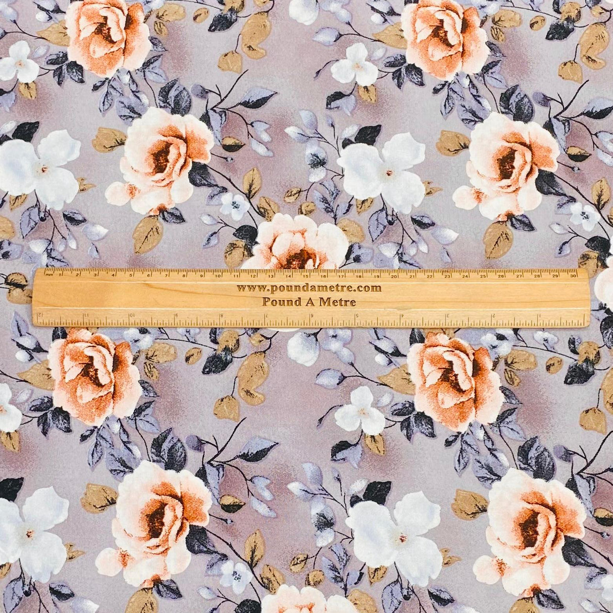 3 Metres, Printed Summer Dressmaking Viscose Fabric - 55" Wide (Viscose 46)