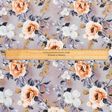 3 Metres, Printed Summer Dressmaking Viscose Fabric - 55" Wide (Viscose 46)