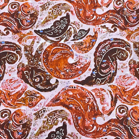 3 Metres, Printed Summer Dressmaking Viscose Fabric - 55" Wide (Viscose 49)