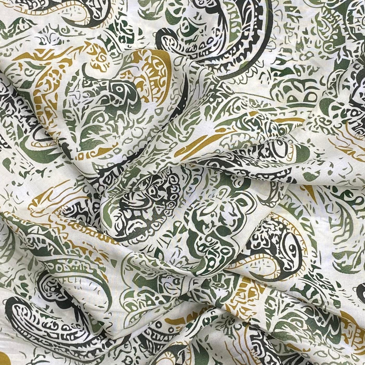 3 Metres, Printed Summer Dressmaking Viscose Fabric - 55" Wide (Viscose 52)
