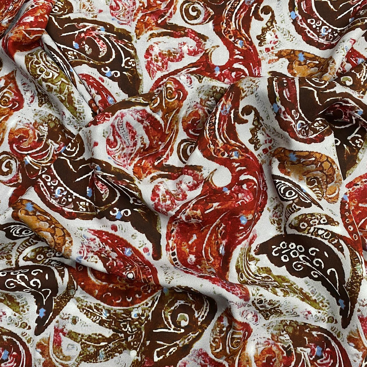 3 Metres, Printed Summer Dressmaking Viscose Fabric - 55" Wide (Viscose 57)