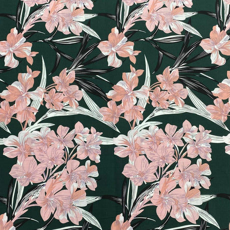 3 Metres, Printed Summer Dressmaking Viscose Fabric - 55" Wide (Viscose 58)
