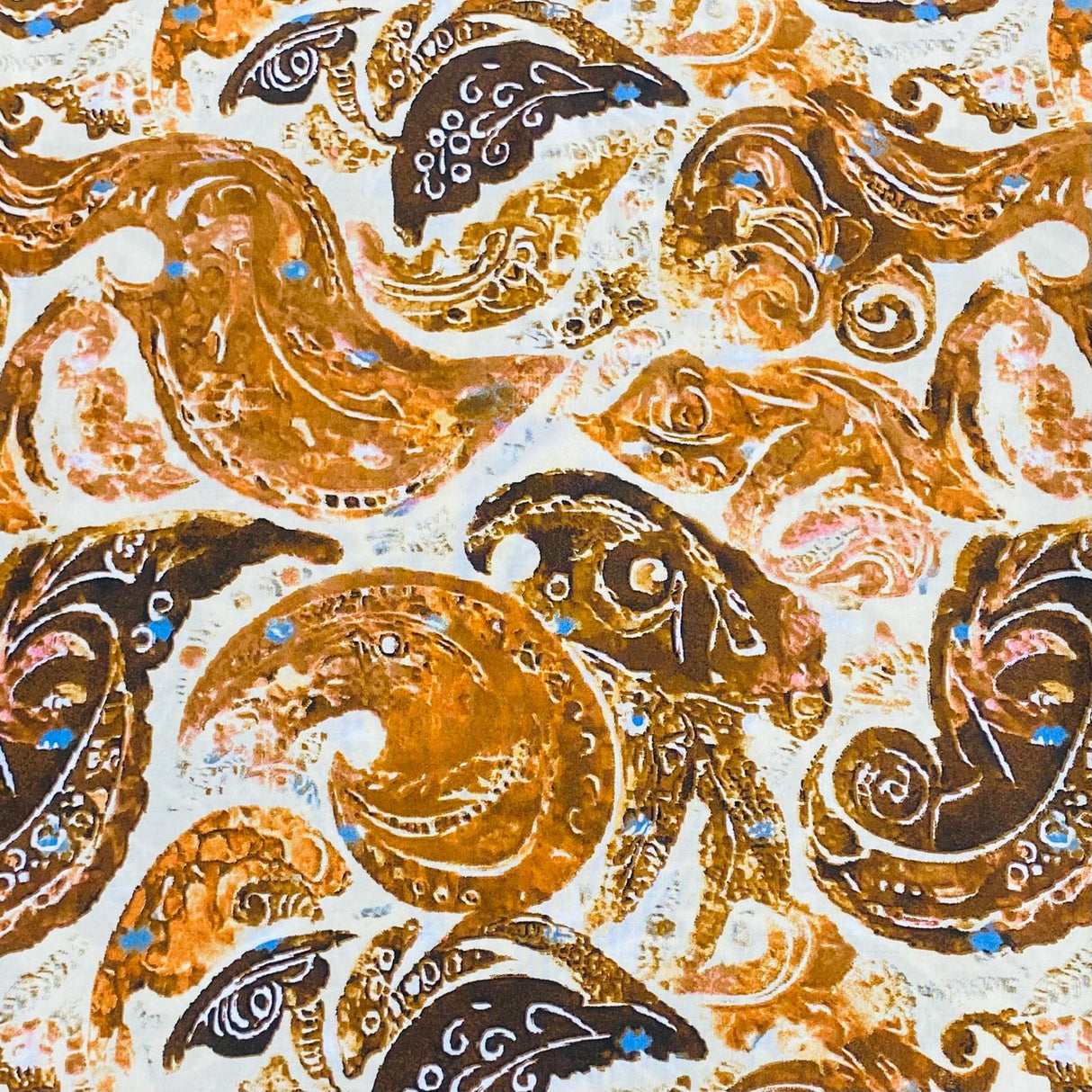 3 Metres, Printed Summer Dressmaking Viscose Fabric - 55" Wide (Viscose 60)