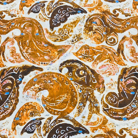 3 Metres, Printed Summer Dressmaking Viscose Fabric - 55" Wide (Viscose 60)