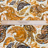 3 Metres, Printed Summer Dressmaking Viscose Fabric - 55" Wide (Viscose 60)
