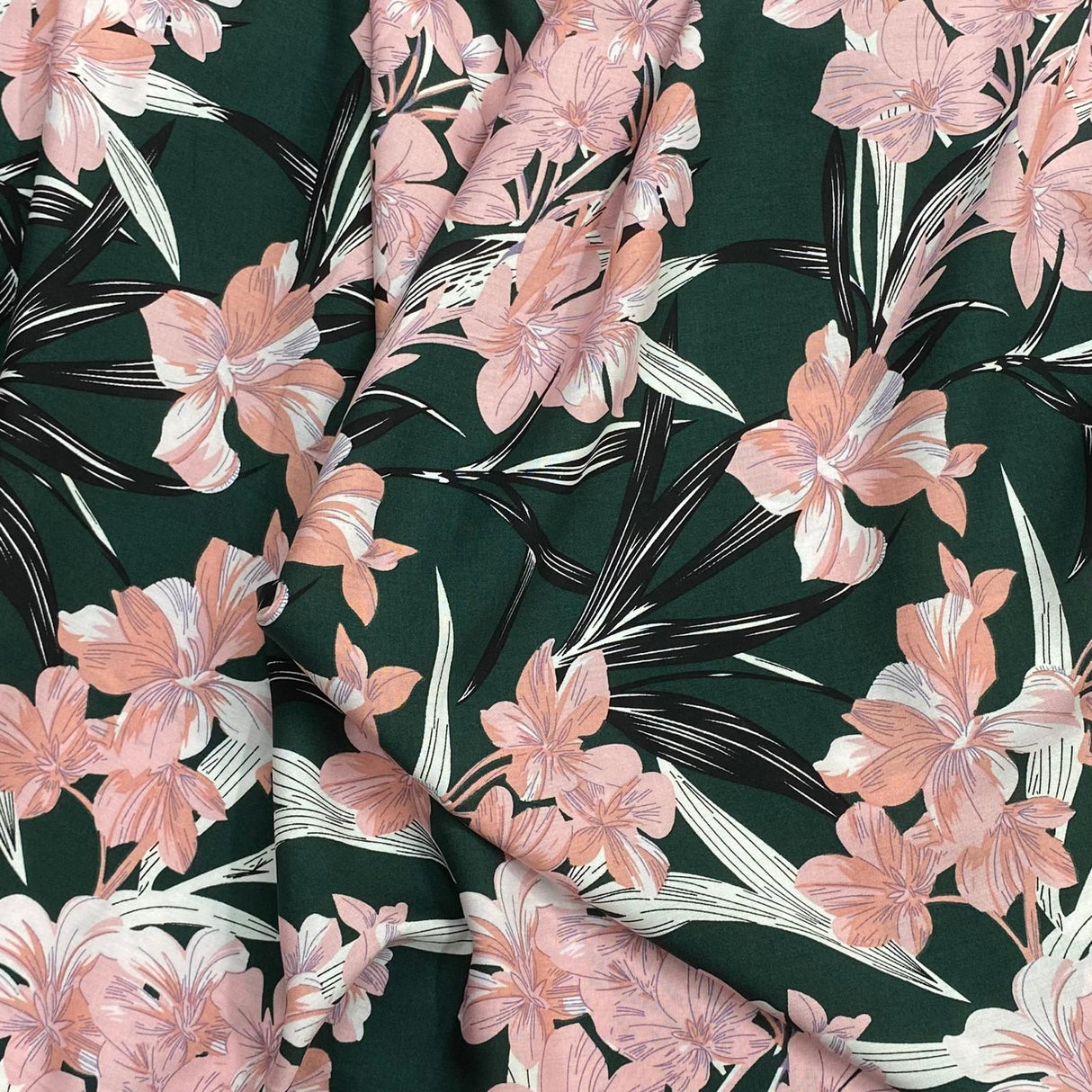 3 Metres, Printed Summer Dressmaking Viscose Fabric - 55" Wide (Viscose 58)