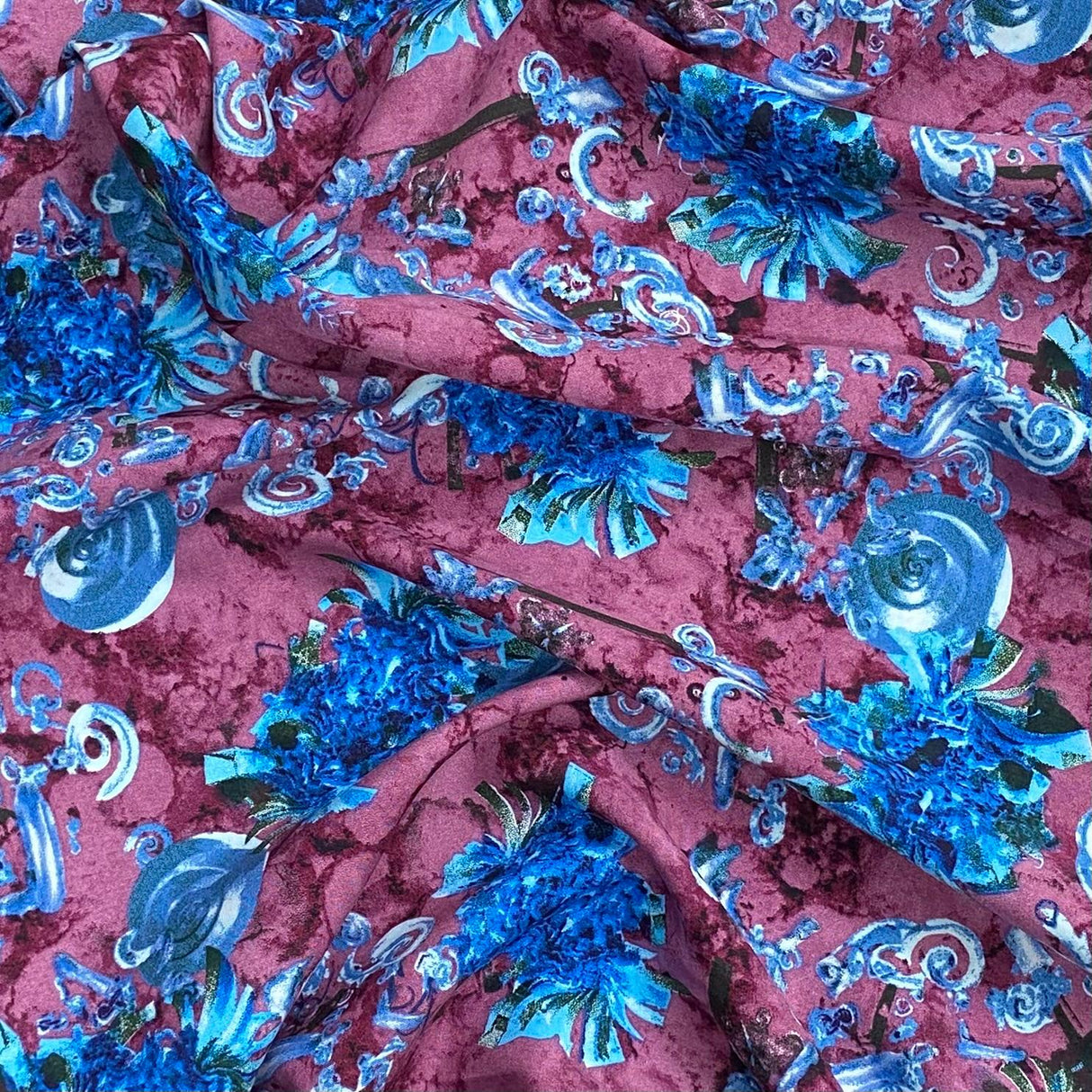3 Metres, Printed Summer Dressmaking Viscose Fabric - 55" Wide (Viscose 48)