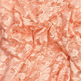 3 Metres Luxurious Rachelle Lace- 55" Wide (Peach)