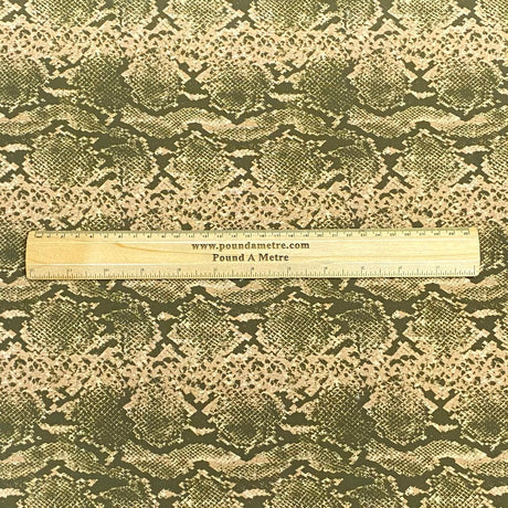3 Metre Luxurious Soft Viscose Jersey - 60"-  (Snake)