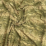 3 Metre Luxurious Soft Viscose Jersey - 60"-  (Snake)