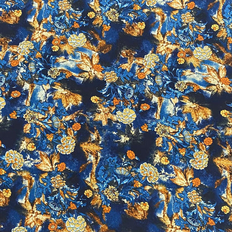3 Metres, Printed Summer Dressmaking Viscose Fabric - 55" Wide (Viscose 61)