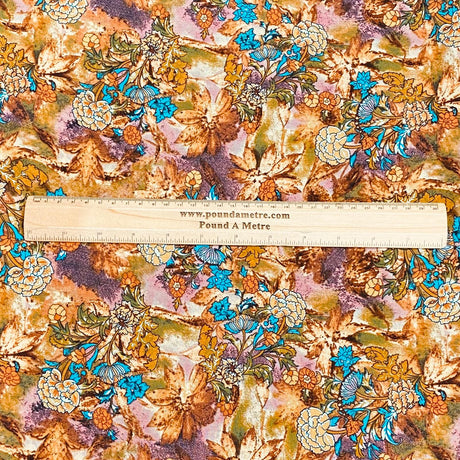 3 Metres, Printed Summer Dressmaking Viscose Fabric - 55" Wide (Viscose 65)