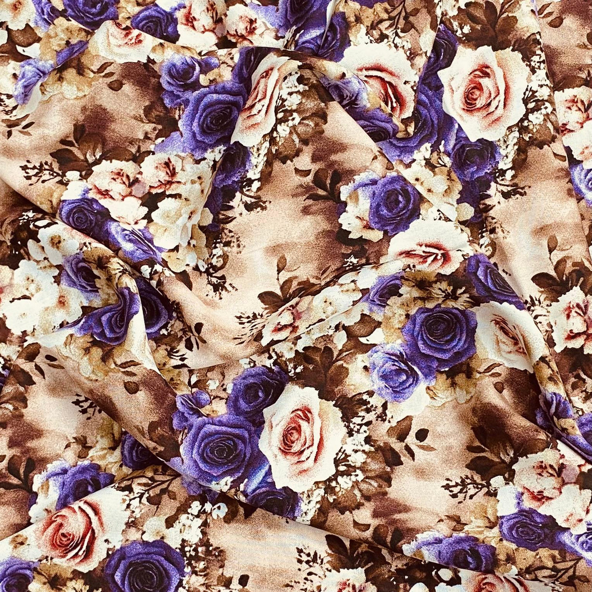 3 Metres, Printed Summer Dressmaking Viscose Fabric - 55" Wide (Viscose 66)