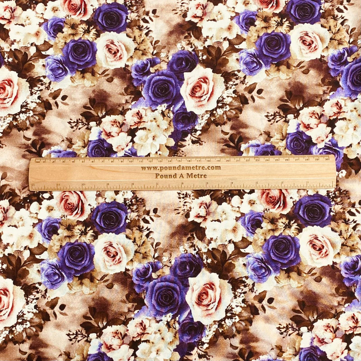 3 Metres, Printed Summer Dressmaking Viscose Fabric - 55" Wide (Viscose 66)