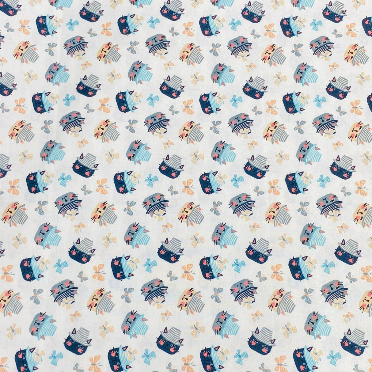 Per Metre 100% Digital Cotton Print - (Print 23)