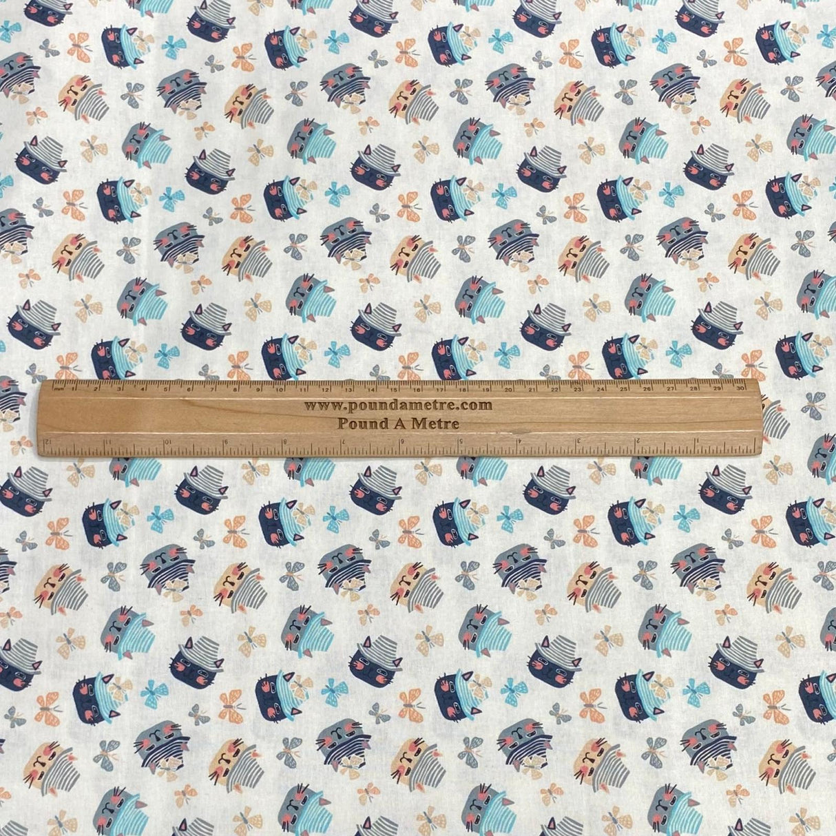 Per Metre 100% Digital Cotton Print - (Print 23)