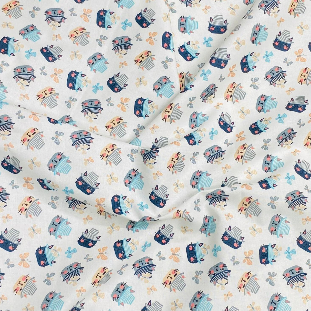 Per Metre 100% Digital Cotton Print - (Print 23)