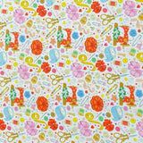 Per Metre 100% Digital Cotton Print - (Print 34)