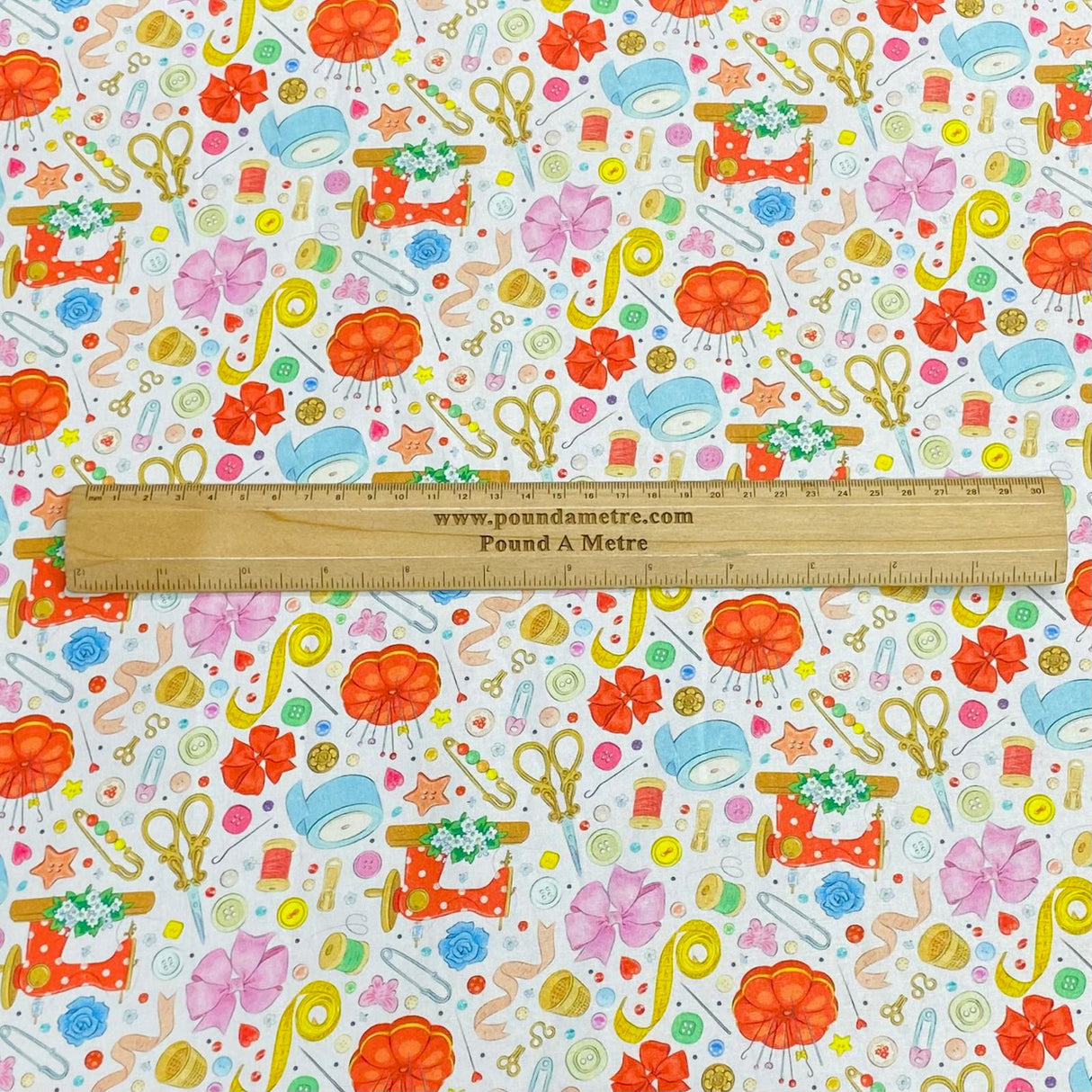Per Metre 100% Digital Cotton Print - (Print 34)