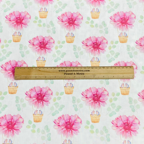 Per Metre 100% Digital Cotton Print - (Print 39)