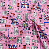 Per Metre 100% Digital Cotton Print - (Print 61)