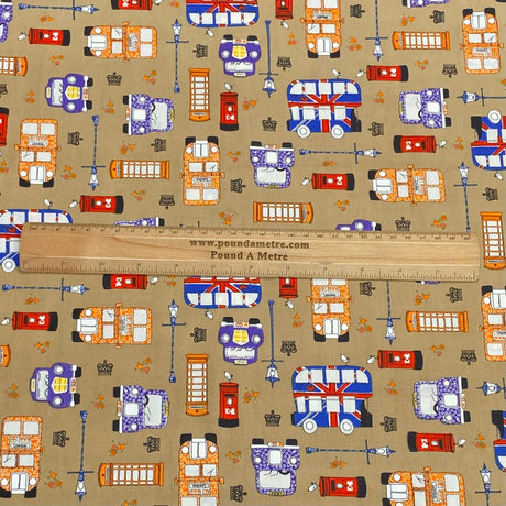 Per Metre 100% Digital Cotton Print - (Print 42)