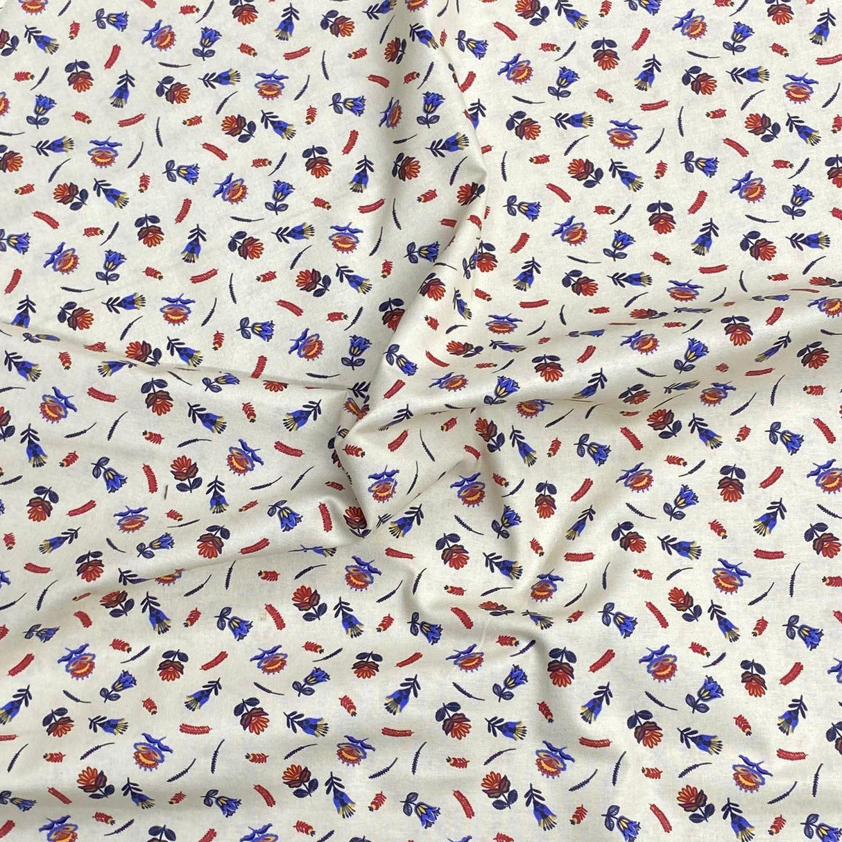 Per Metre 100% Digital Cotton Print - (Print 44)