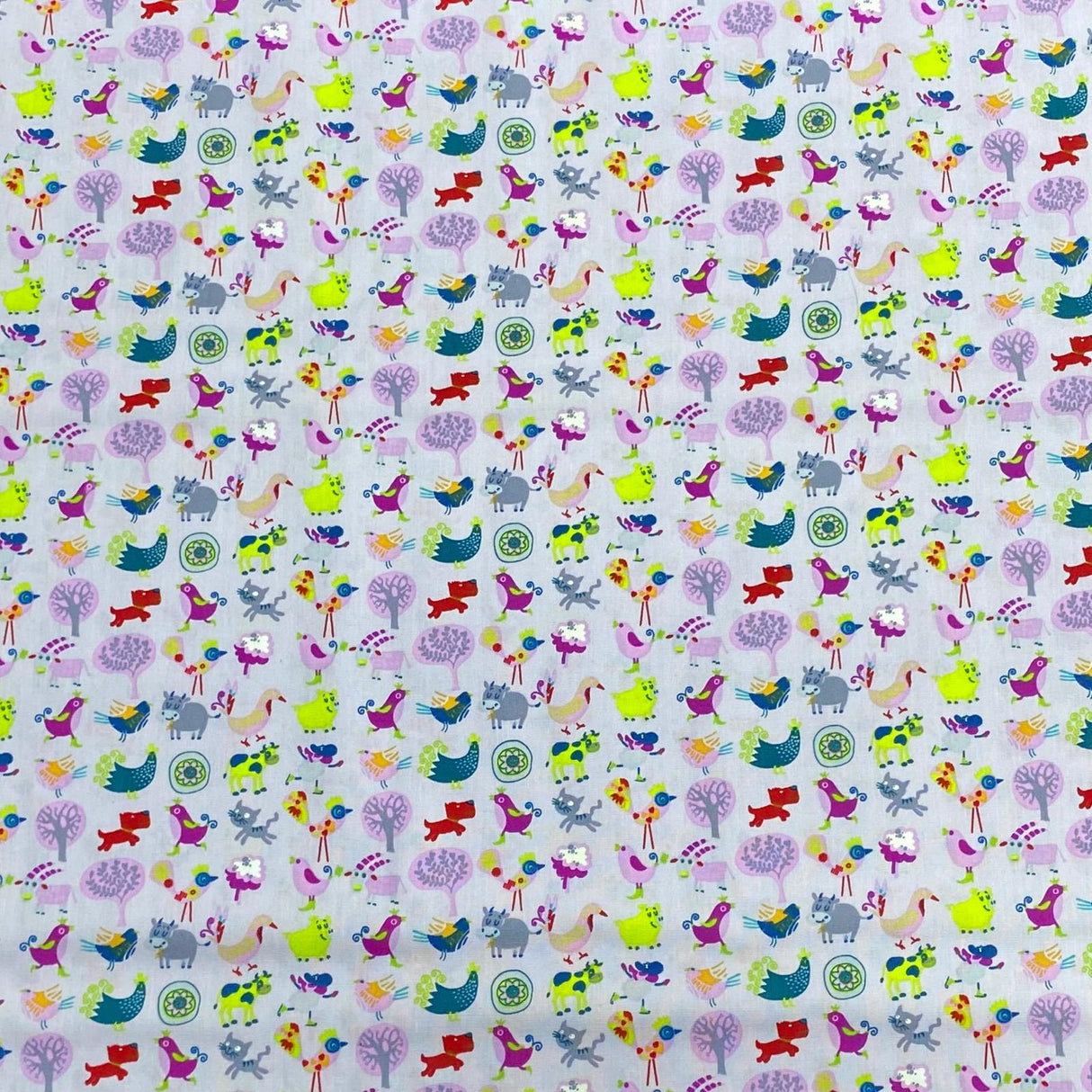 Per Metre 100% Digital Cotton Print - (Print 48)