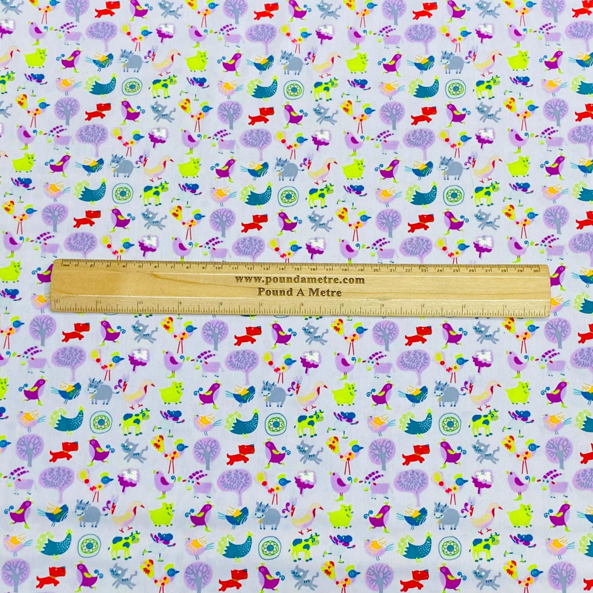 Per Metre 100% Digital Cotton Print - (Print 48)