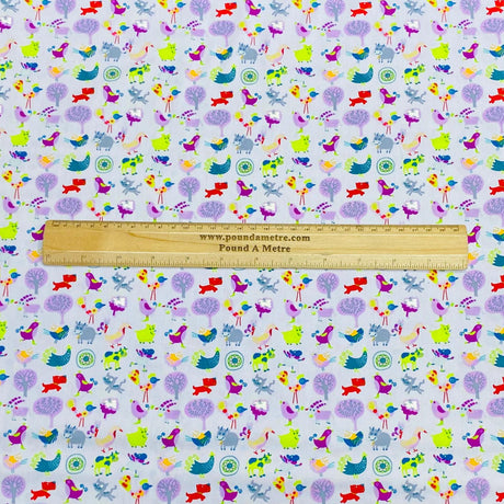 Per Metre 100% Digital Cotton Print - (Print 48)