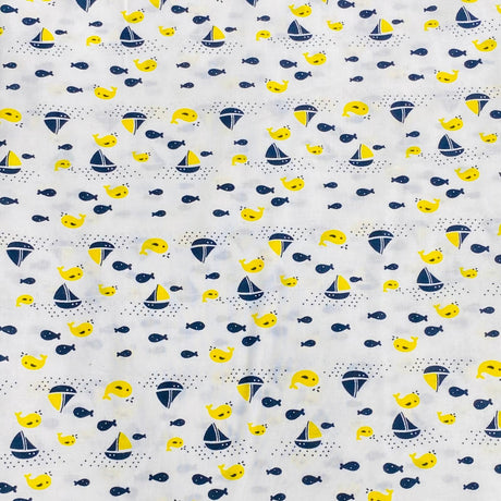 Per Metre 100% Digital Cotton Print - (Print 57)