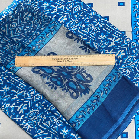 7.5 Metres Crepe Fabric Bundle - 45" Wide- 3 Pieces (Design 6)