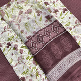 7.5 Metres Crepe Fabric Bundle - 45" Wide- 3 Pieces (Design 9)