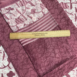 7.5 Metres Crepe Fabric Bundle - 45" Wide- 3 Pieces (Design 7)