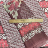 7.5 Metres Crepe Fabric Bundle - 45" Wide- 3 Pieces (Design 11)