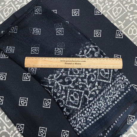 7.5 Metres Crepe Fabric Bundle - 45" Wide- 3 Pieces (Design 13)