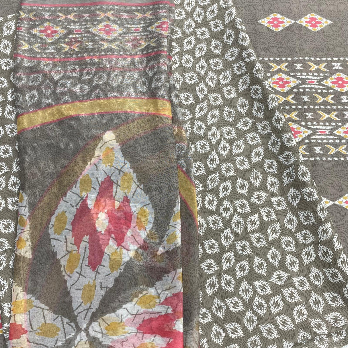 7.5 Metres Crepe Fabric Bundle - 45" Wide- 3 Pieces (Design 16)