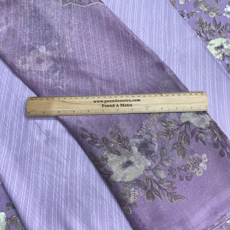 7.5 Metres Crepe Fabric Bundle - 45" Wide- 3 Pieces (Design 18)